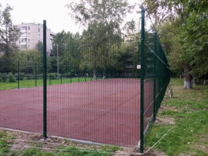 3д забор для спортплощадок